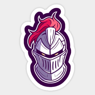 Ghost Knight Helmet Sticker